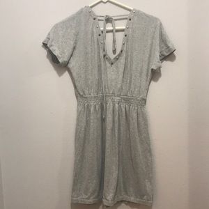 Sexy comfortable deep-v express dress